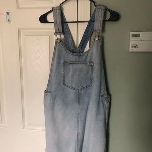 Forever21 Overall Dress Sz 26